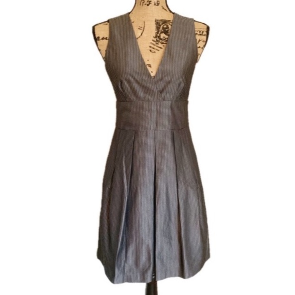 Theory Metallic Deanne Silence Jumper Dresses Sz 8 - Picture 1 of 7
